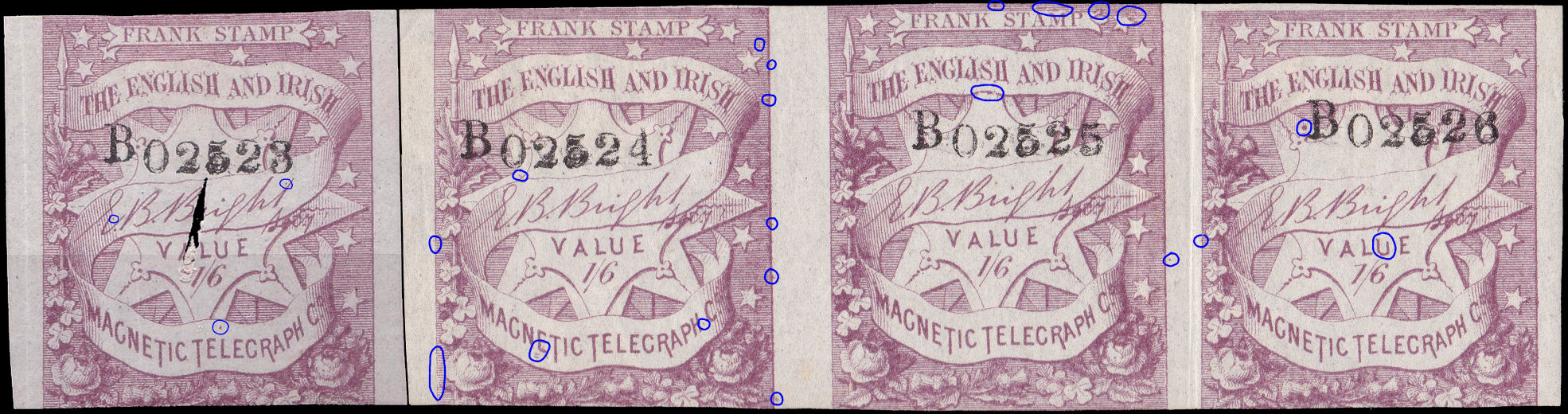 B02523 - B02526 strip