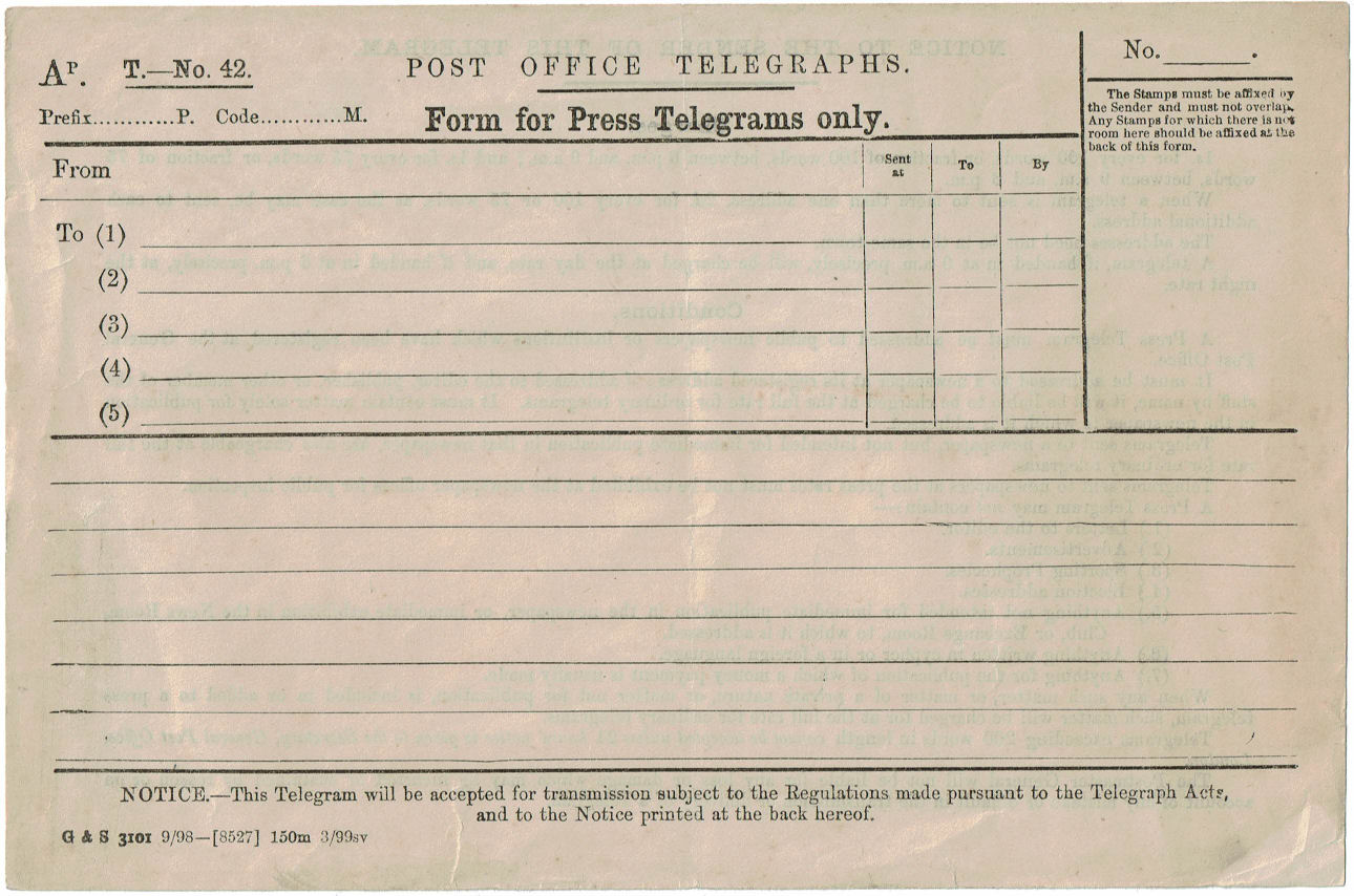 Press Form - front