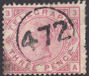 Post Office Telegraph 3d plate-1