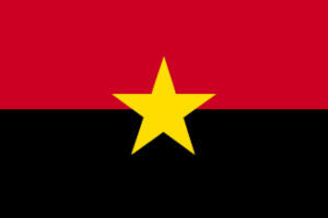Angolan MPLA flag Pre-1975