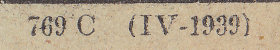 IV-1939 imprint