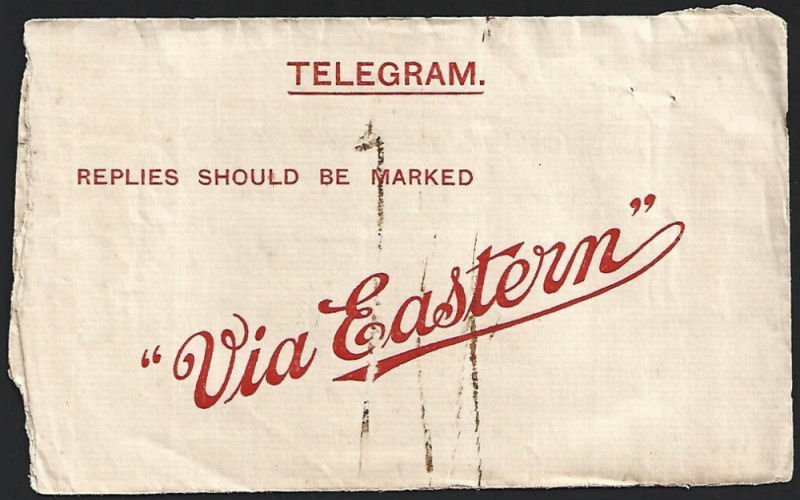 Envelope, 1931 - back
