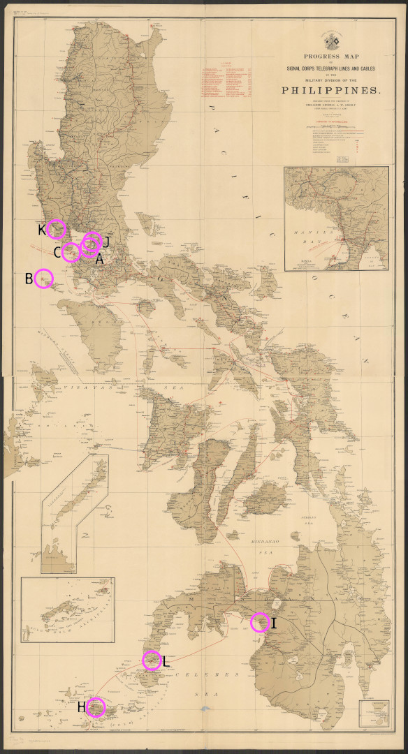 1904 Progress Map
