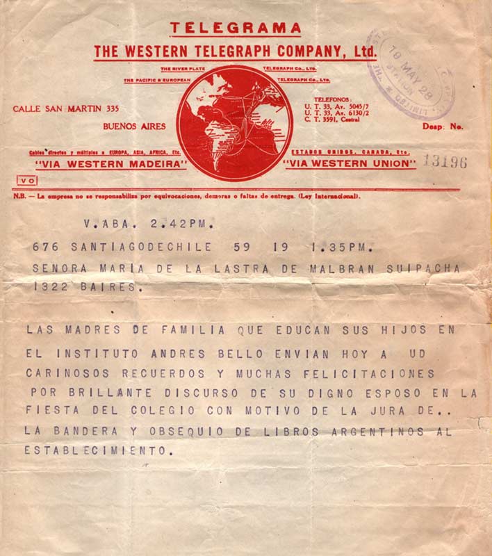 Western Telegram, 19 May 1928