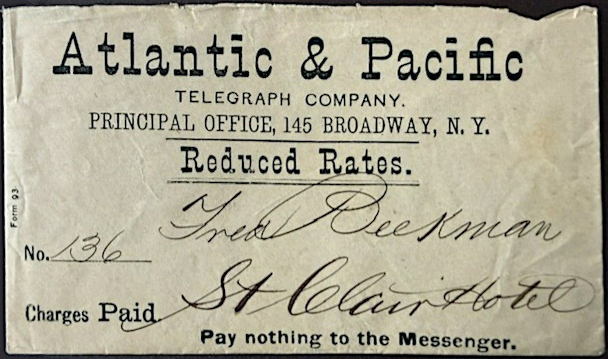 1900? form 93 envelope