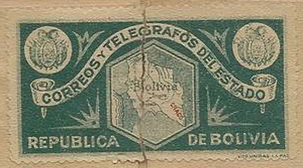 Perforated dark green seal - reconstruction
