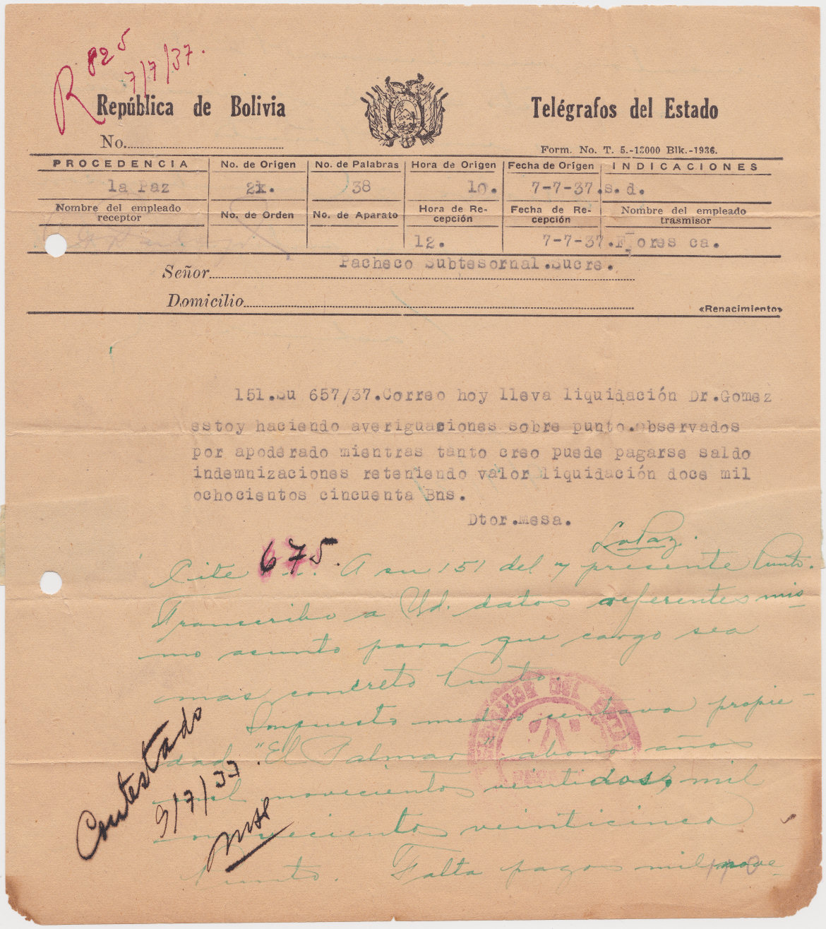 T5 - 1936 printing of another 13000