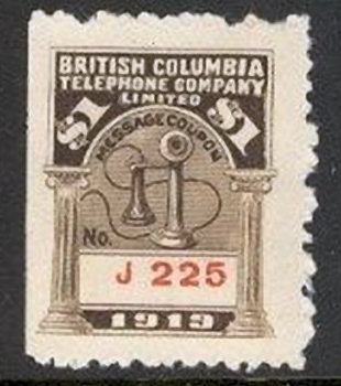 British Columbia-1919 $1