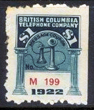 British Columbia-1922 $1