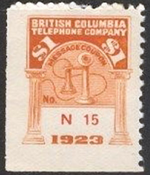 British Columbia-1923 $1