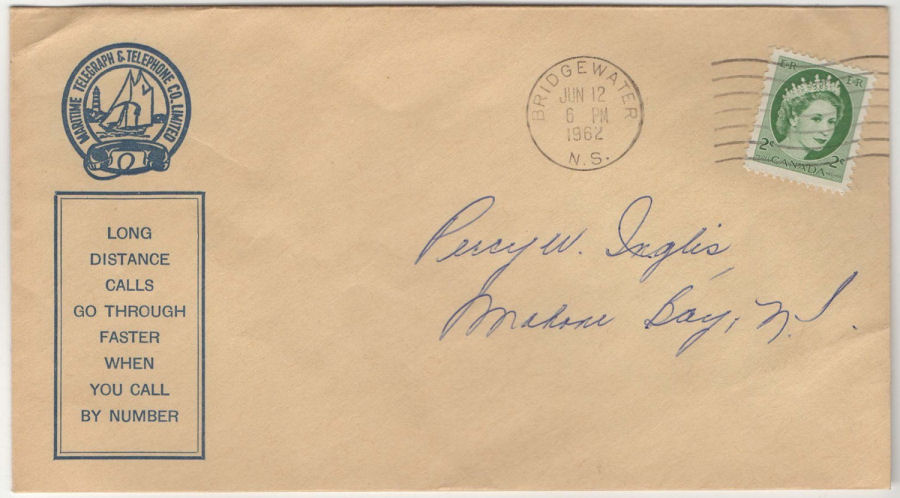 1962 envelope - front