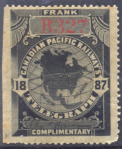 Canadian Pacific Railways 1887