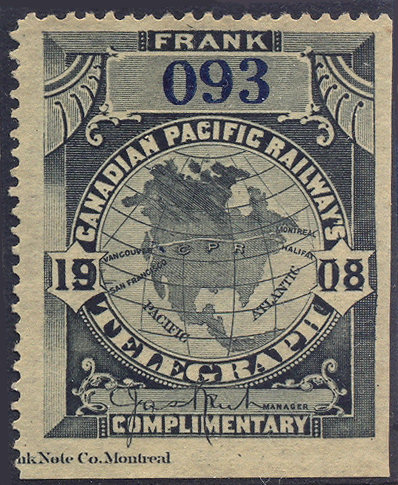 Canadian Pacific Railways 1908