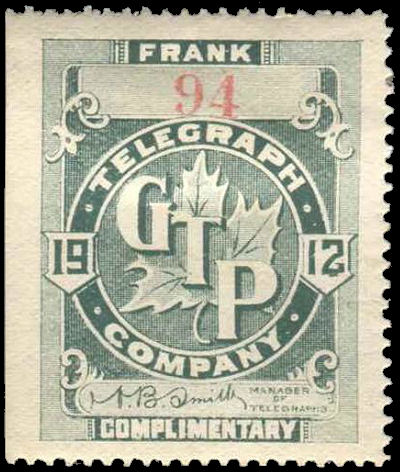 Grand Trunk Pacific 1912