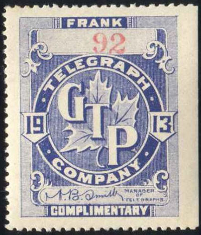 Grand Trunk Pacific 1913