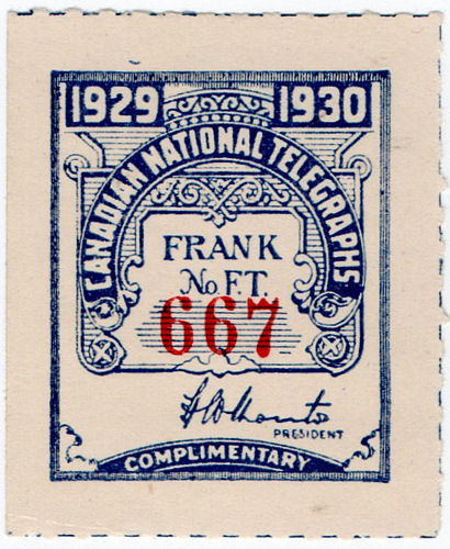 Canadian National 1929/30
