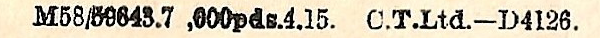 T27 Form - 1916