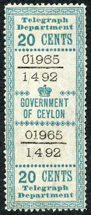 Ceylon-H164 mint
