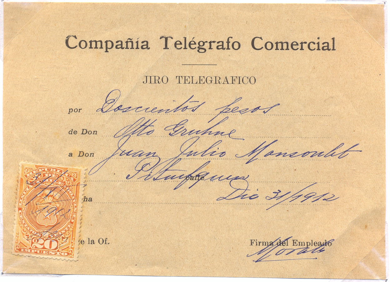 Jiro Telegraph, 1912