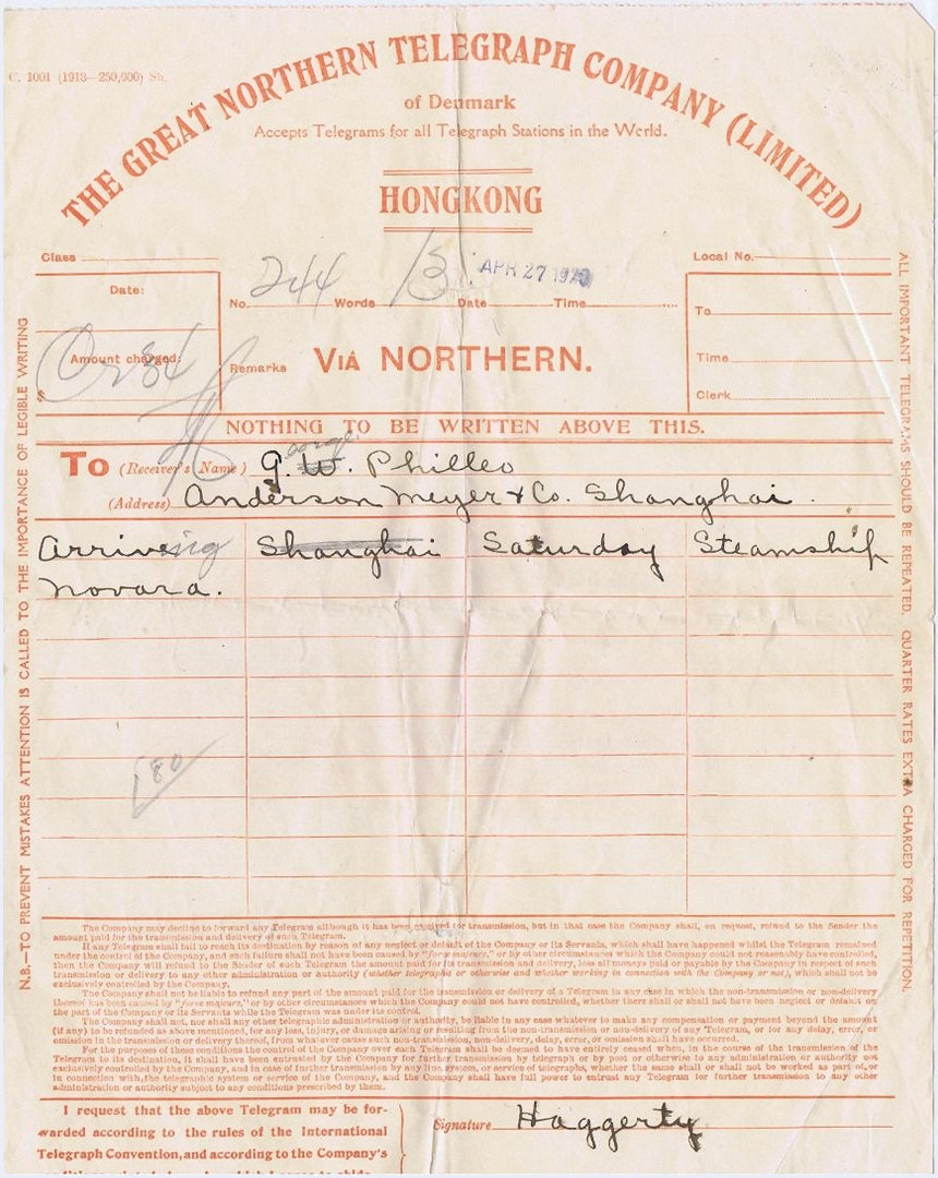 Great Northern Telegram - 1918.