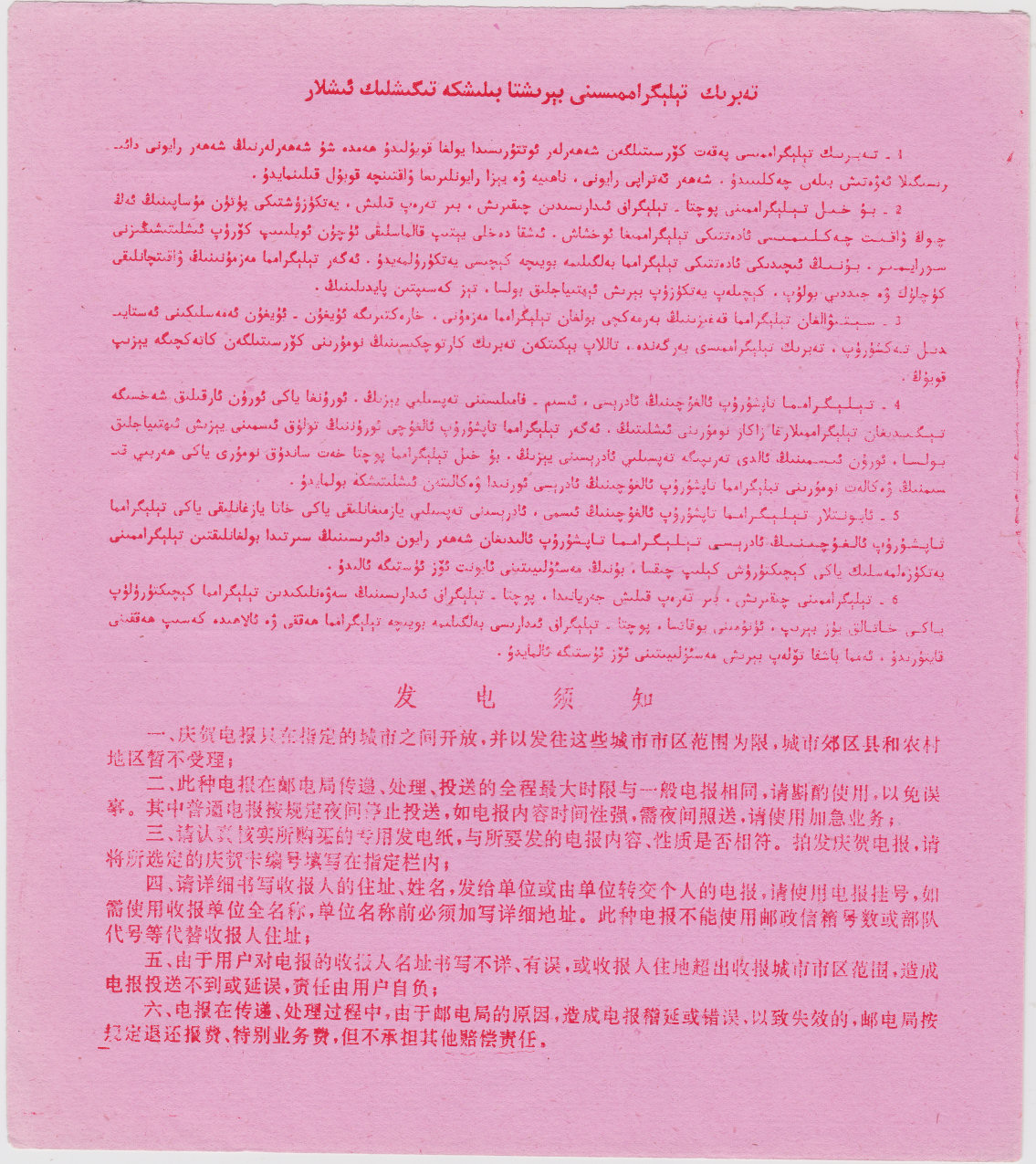 Xinjiang form 1008 - back