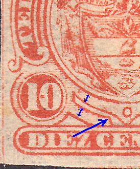 Colombia 10c differences