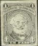 Colombia 1p type I, black