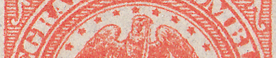 Colombia 10c type III, red