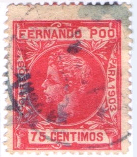 Fernando Poo 1903 75c