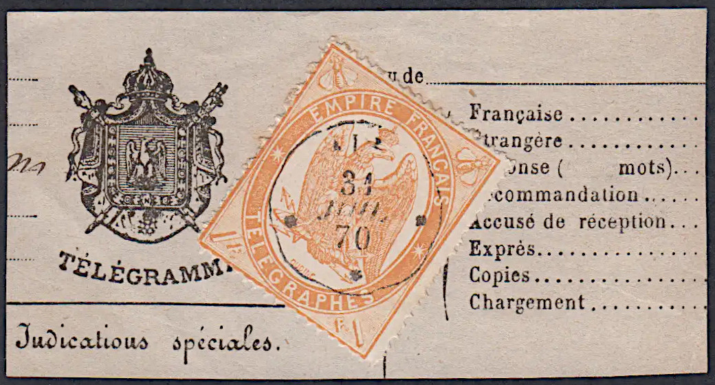 piece of 31 July 1870