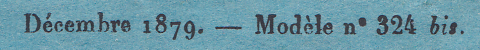 December 1879 Telegram - imprint