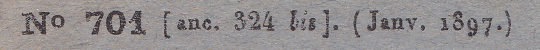 1897 Telegram - imprint