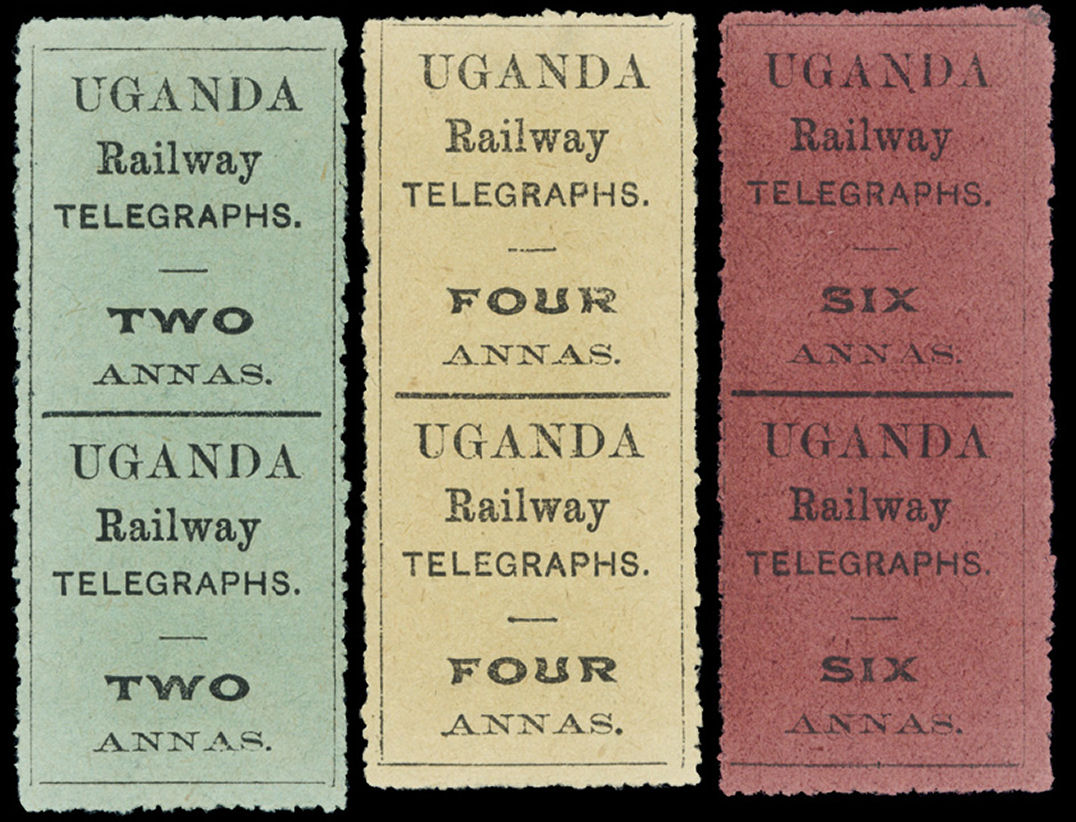 Uganda Railway 2, 4 and 6 Anna.