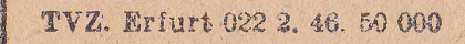 February 1946 form C. 187 - detail 1