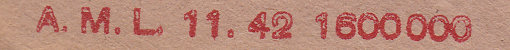 Envelope - 6-11-42 - detail 1