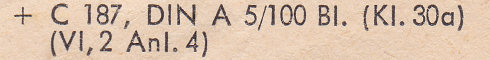 April 1948 form C. 187 - detail 2