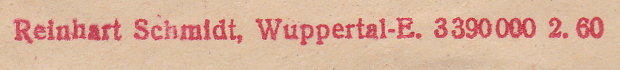Envelope - February 1960 - detail 1