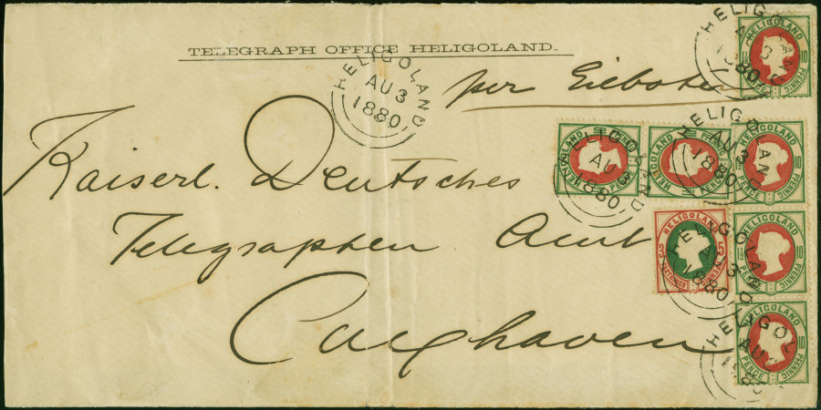 Heligoland 3/8/1880 front