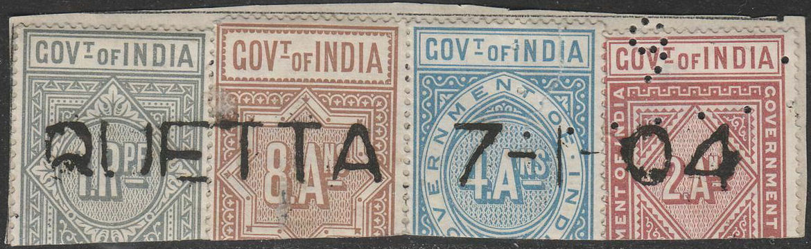 India-Quetta January 1904