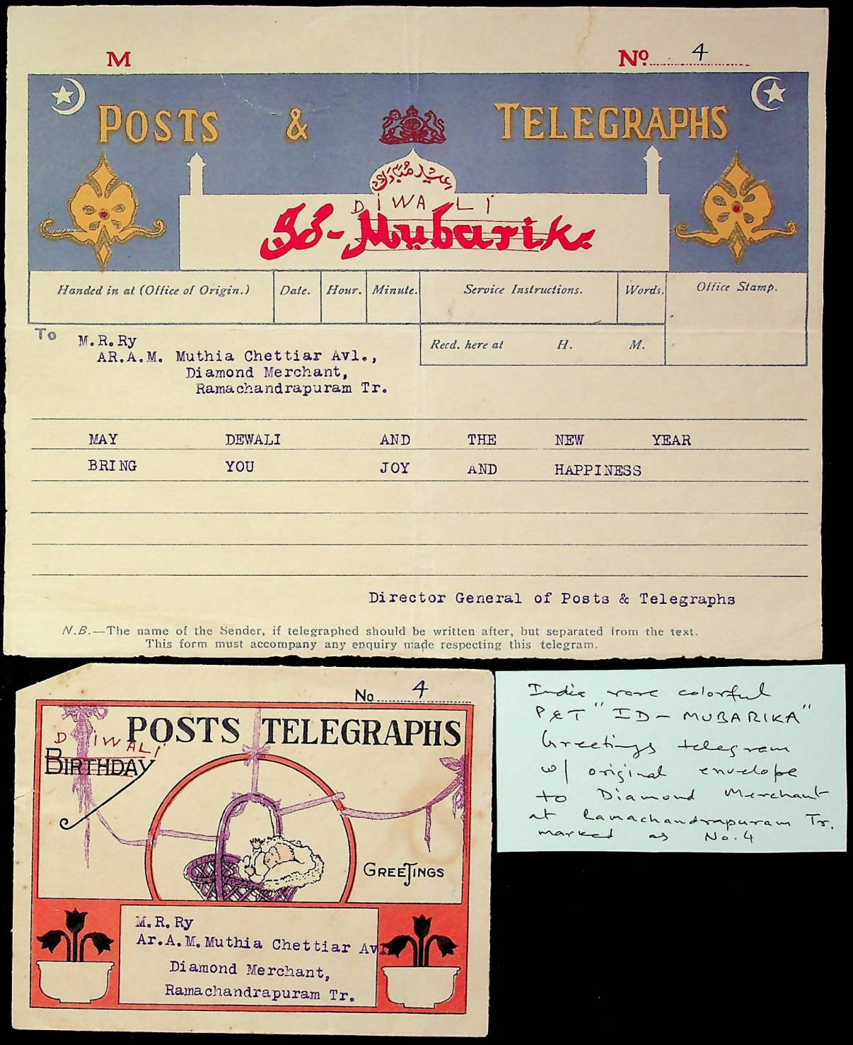 Greetings - undated