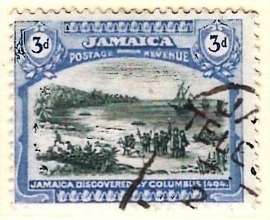 Telegraphically used 3d - 1921