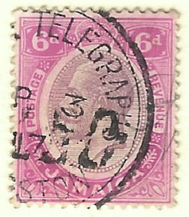 Telegraph used 6d, 2 KGV