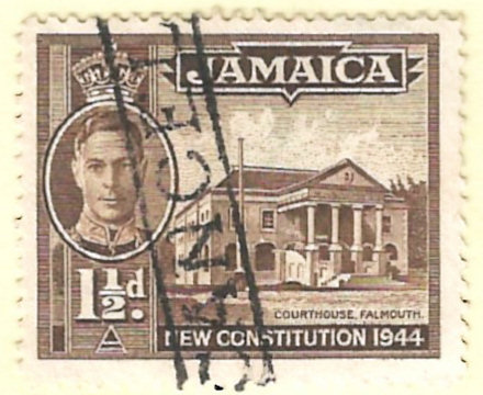 Telegraph KGVI, 1945-6, 1½d