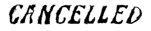 Cancelled of 1920