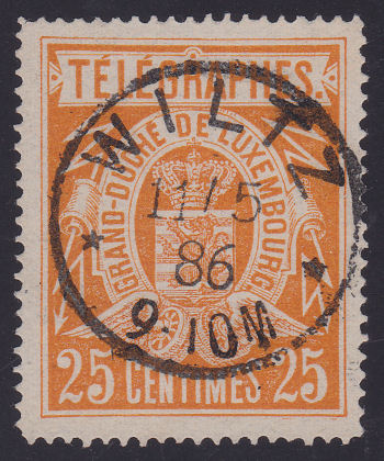 Luxembourg 25c of 1886