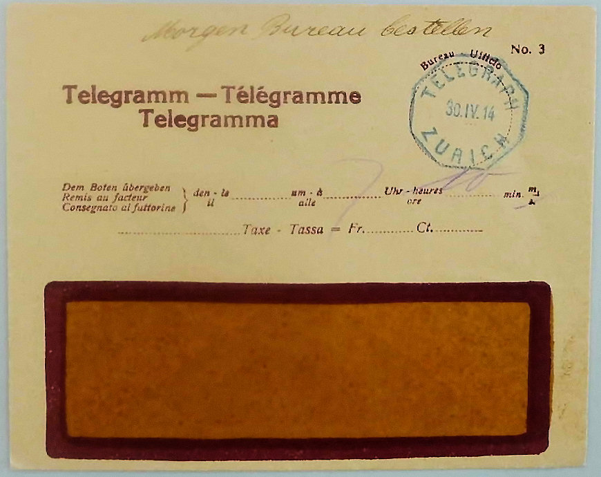 undated envelope