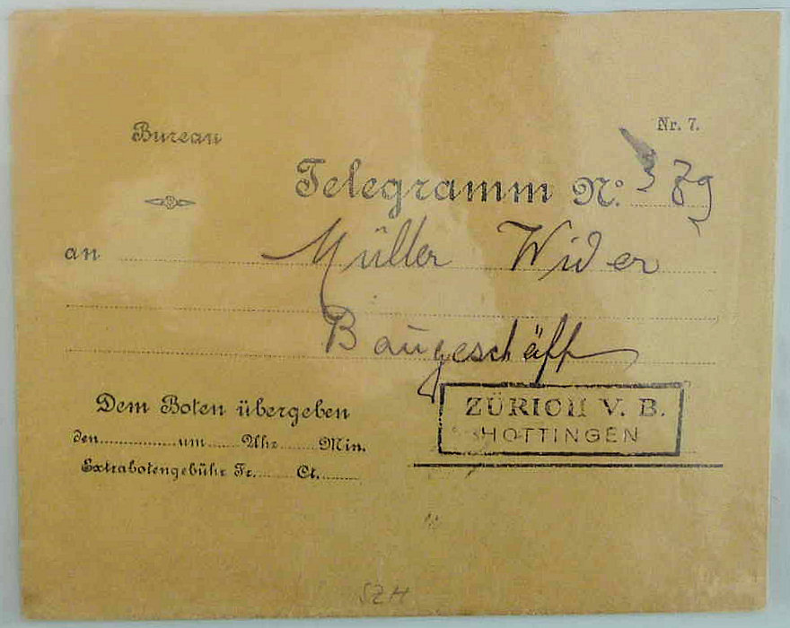 undated envelope Nr.7 - front