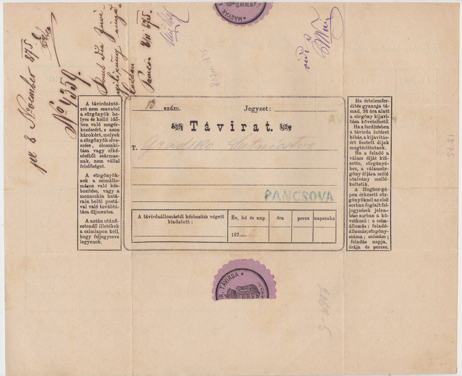 Form 65 of 8-11-1875-b