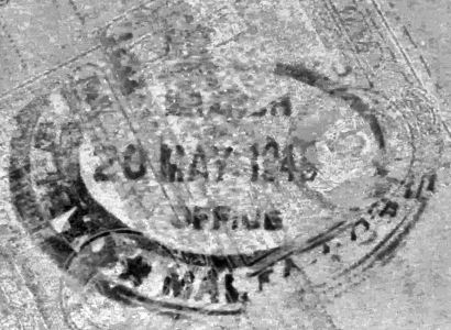 Malta Cable & Wireless 1945 - cancel