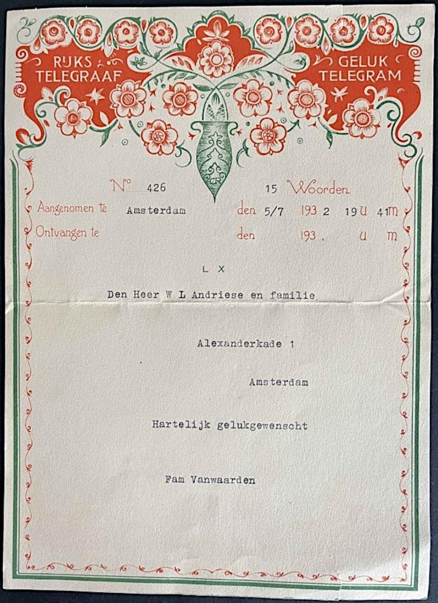 Telegram - LX 1932